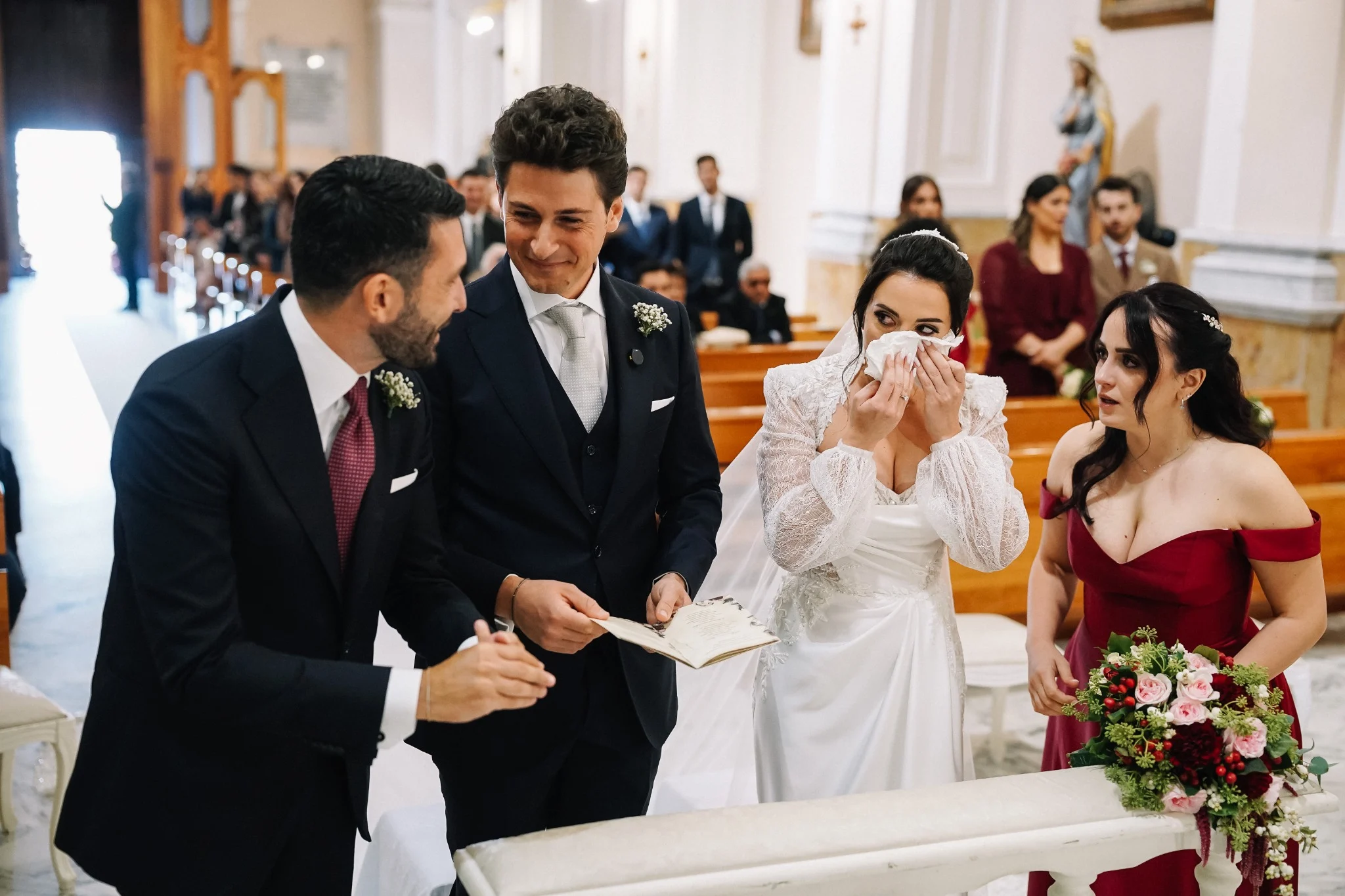 La cerimonia — Roberto e Martina