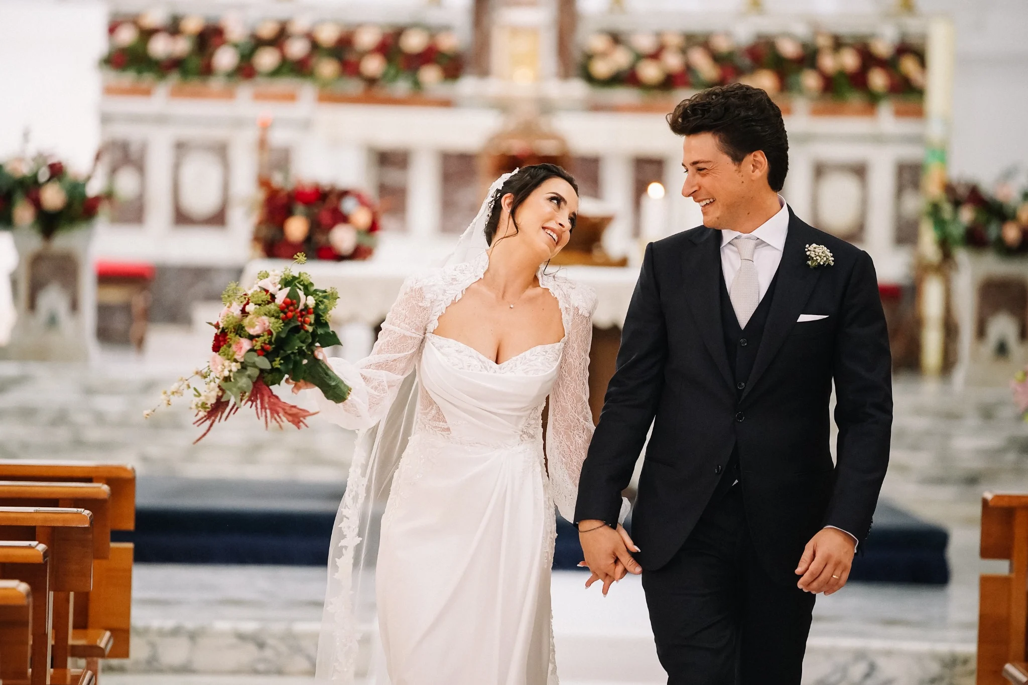 La cerimonia — Roberto e Martina
