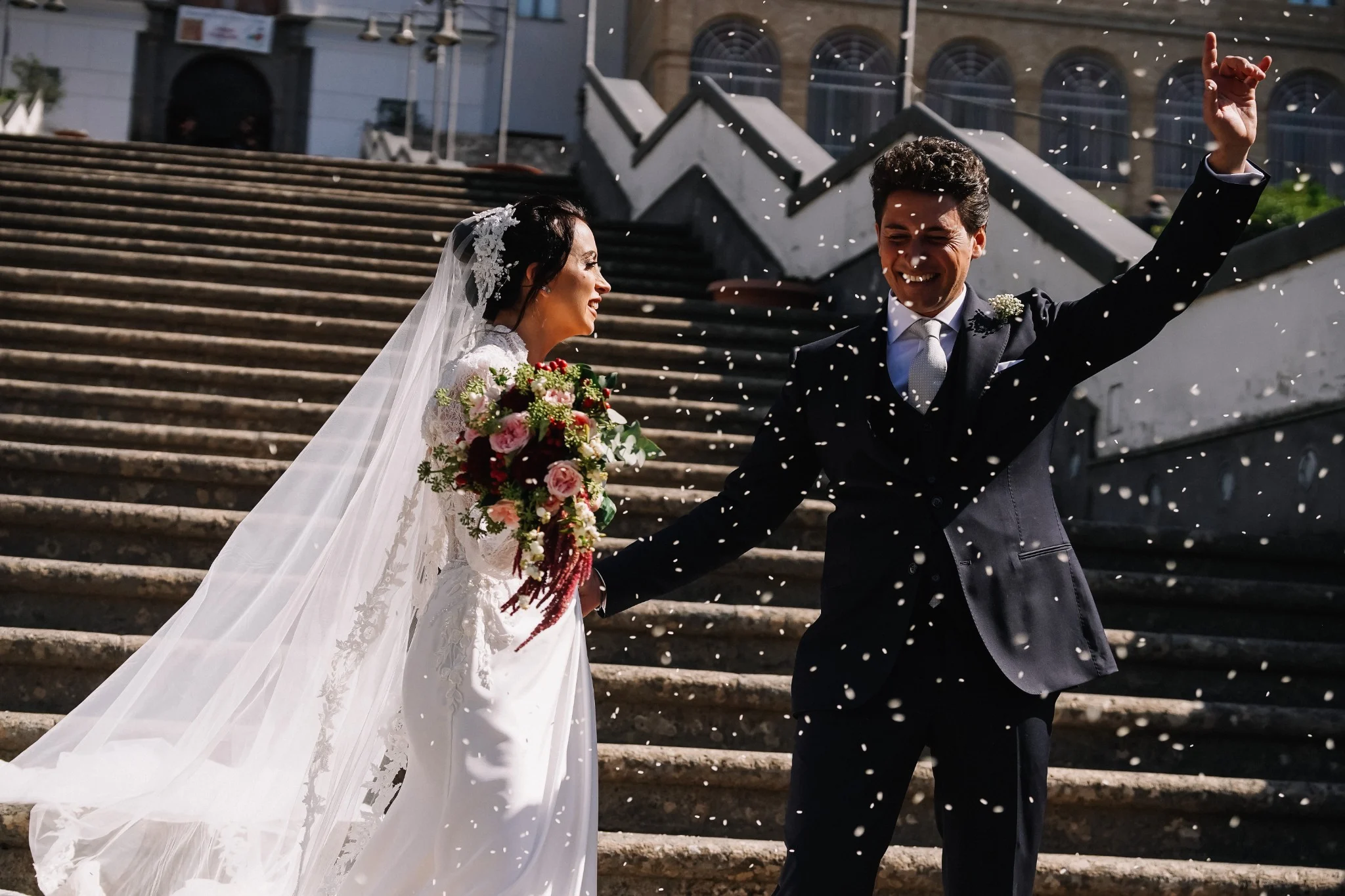La cerimonia — Roberto e Martina