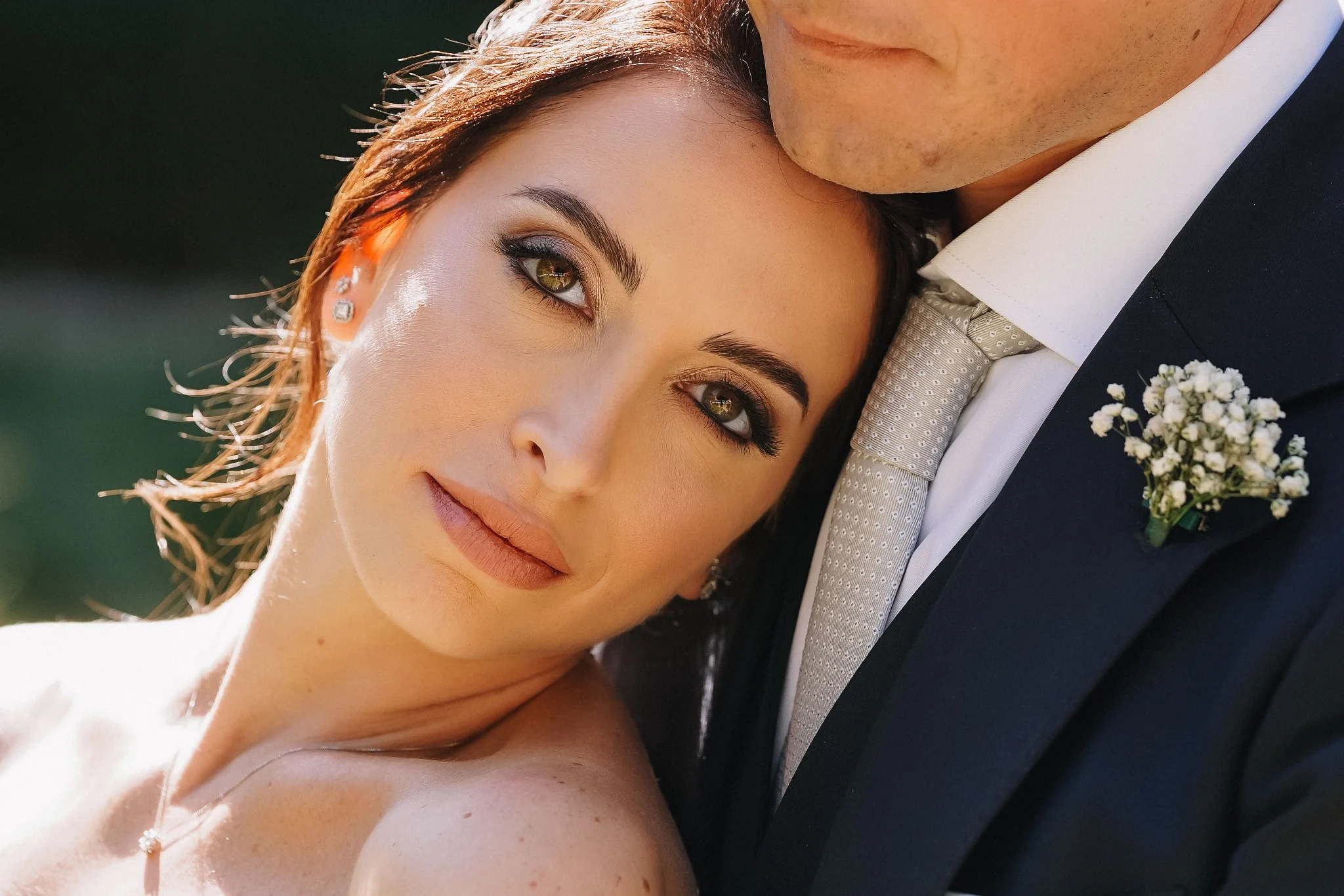 Il ritratto di Martina accanto a Roberto