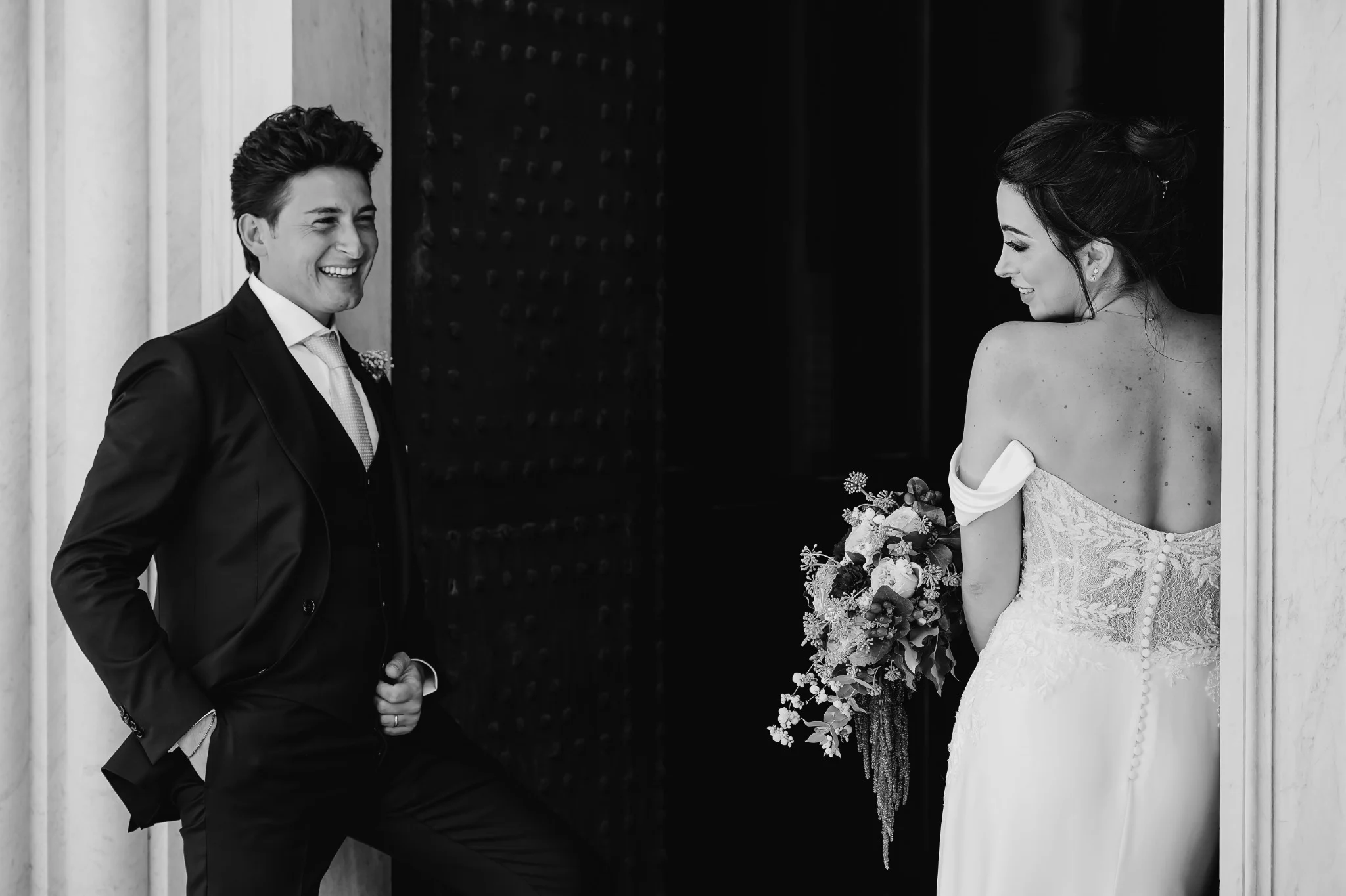 I ritratti degli sposi — Roberto e Martina
